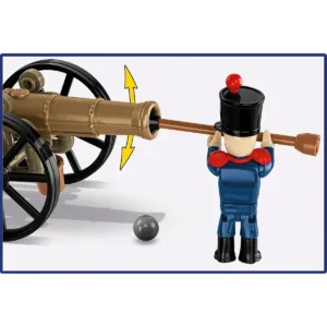 Cobi 20093 French Artilleryman-Cannon — comparez les prix sur Planet-Brick (vue détail 4)