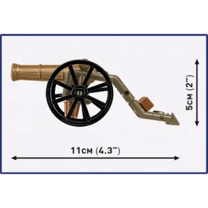 Cobi 20093 French Artilleryman-Cannon — comparatif marchands sur Planet-Brick (vue détail 7)