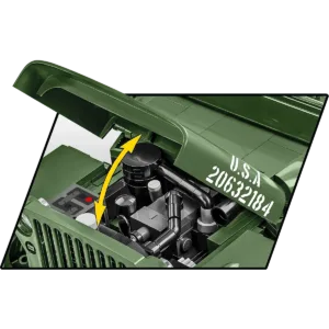 Cobi 2804 Willys MB & Trailer - Executive Edition — meilleure offre du moment sur Planet-Brick (vue détail 5)