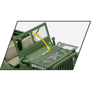 Cobi 2805 Willys MB — comparatif marchands sur Planet-Brick (vue détail 7)
