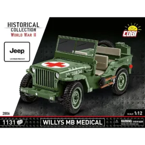 Cobi 2806 Willys MB Medical — comparez les prix sur Planet-Brick (vue détail 4)
