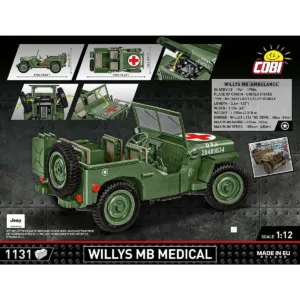 Cobi 2806 Willys MB Medical — meilleure offre du moment sur Planet-Brick (vue détail 5)