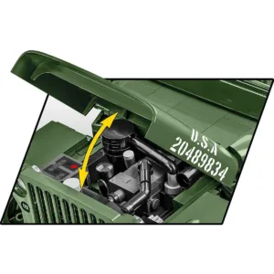 Cobi 2806 Willys MB Medical — comparatif marchands sur Planet-Brick (vue détail 7)