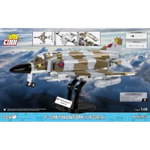 Cobi 5908 F-4M Phantom II (FGR.2) — bons plans et promos sur Planet-Brick (vue détail 3)