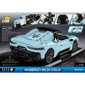 Cobi 24351 Maserati MC20 Cielo - Executive Edition — meilleure offre du moment sur Planet-Brick (vue détail 5)