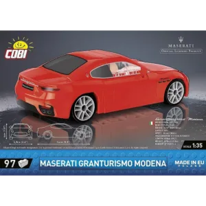Cobi 24505 Maserati GranTurismo Modena — où acheter au meilleur tarif sur Planet-Brick (vue détail 2)