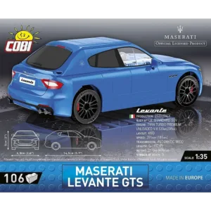 Cobi 24569 Maserati Levante GTS — où acheter au meilleur tarif sur Planet-Brick (vue détail 2)