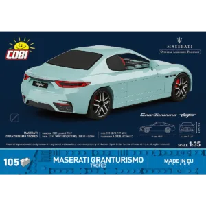 Cobi 24577 Maserati GranTurismo Trofeo — bons plans et promos sur Planet-Brick (vue détail 3)