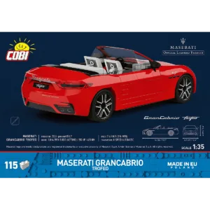 Cobi 24578 Maserati GranCabrio Trofeo — bons plans et promos sur Planet-Brick (vue détail 3)