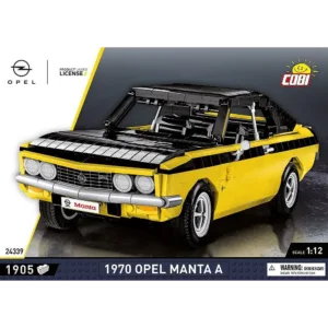 Cobi 24339 Opel Manta A 1970 — comparatif marchands sur Planet-Brick (vue détail 7)