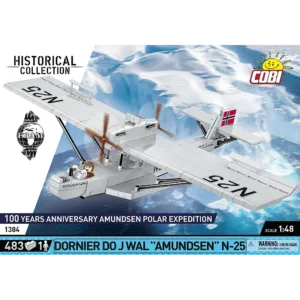 Cobi 1384 Dornier Do J Wal "Amundsen" N-25 — comparateur de prix sur Planet-Brick (vue détail 1)