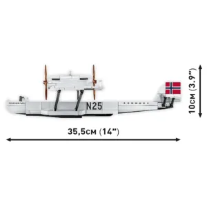 Cobi 1384 Dornier Do J Wal "Amundsen" N-25 — comparez les prix sur Planet-Brick (vue détail 4)