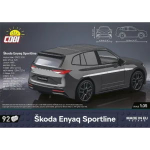 Cobi 24576 Škoda Enyaq Sportline — où acheter au meilleur tarif sur Planet-Brick (vue détail 2)