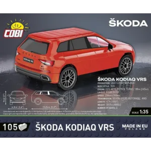 Cobi 24584 Škoda Kodiaq VRS — où acheter au meilleur tarif sur Planet-Brick (vue détail 2)