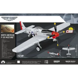 Cobi 5847 P-51D Mustang™ — où acheter au meilleur tarif sur Planet-Brick (vue détail 2)