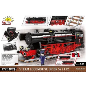 Cobi 6283 DR BR 52/TY2  Steam Locomotive — bons plans et promos sur Planet-Brick (vue détail 3)