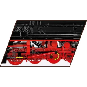 Cobi 6283 DR BR 52/TY2  Steam Locomotive — comparez les prix sur Planet-Brick (vue détail 4)