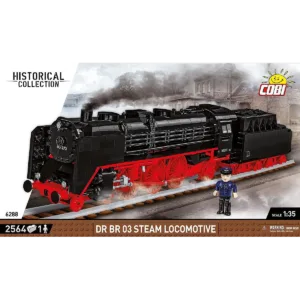 Cobi 6288 DR BR 03 Steam Locomotive — bons plans et promos sur Planet-Brick (vue détail 3)