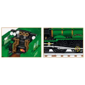 Cobi 6292 Flying Scotsman - British Steam Locomotive — prix le plus bas sur Planet-Brick (vue détail 6)