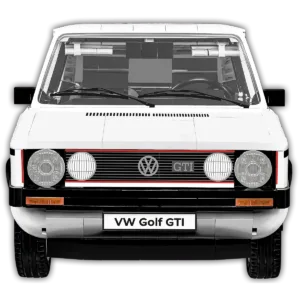 Cobi 24358 Volkswagen Golf GTI (1976-1983) - Executive Edition — bons plans et promos sur Planet-Brick (vue détail 3)