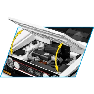 Cobi 24358 Volkswagen Golf GTI (1976-1983) - Executive Edition — prix le plus bas sur Planet-Brick (vue détail 6)