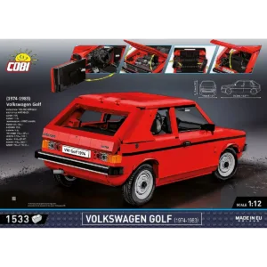 Cobi 24359 Volkswagen  Golf  (1974-1983) — meilleure offre du moment sur Planet-Brick (vue détail 5)