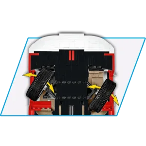 Cobi 24361 Volkswagen T2a Camper Van - Executive Edition — prix le plus bas sur Planet-Brick (vue détail 6)