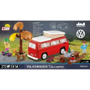 Cobi 24616 Volkswagen T2a Camper — bons plans et promos sur Planet-Brick (vue détail 3)