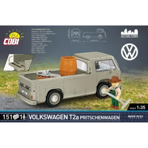 Cobi 24618 Volkswagen T2a Pritschenwagen — où acheter au meilleur tarif sur Planet-Brick (vue détail 2)