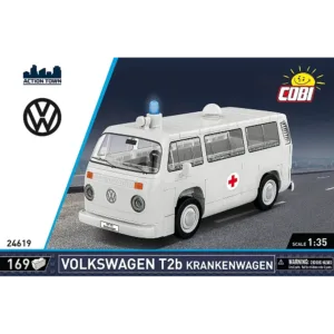 Cobi 24619 Volkswagen T2b Krankenwagen — comparateur de prix sur Planet-Brick (vue détail 1)