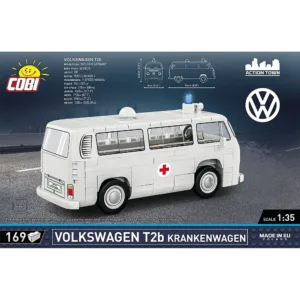 Cobi 24619 Volkswagen T2b Krankenwagen — où acheter au meilleur tarif sur Planet-Brick (vue détail 2)