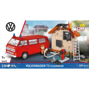 Cobi 24635 Volkswagen T3 Feuerwehr — où acheter au meilleur tarif sur Planet-Brick (vue détail 2)