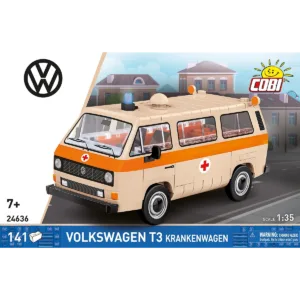 Cobi 24636 Volkswagen T3 Krankenwagen — prix le plus bas sur Planet-Brick (vue détail 6)
