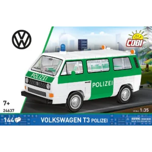 Cobi 24637 Volkswagen T3 Polizei — où acheter au meilleur tarif sur Planet-Brick (vue détail 2)