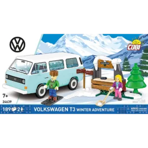 Cobi 24639 Volkswagen T3 Winter Adventure — comparateur de prix sur Planet-Brick (vue détail 1)