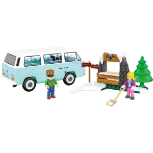 Cobi 24639 Volkswagen T3 Winter Adventure — bons plans et promos sur Planet-Brick (vue détail 3)