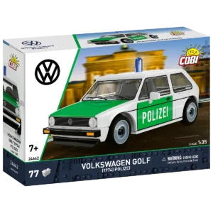 Cobi 24642 Volkswagen Golf (1974) Polizei — meilleure offre du moment sur Planet-Brick (vue détail 5)