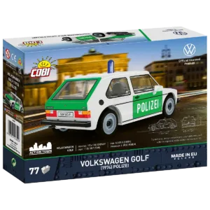 Cobi 24642 Volkswagen Golf (1974) Polizei — prix le plus bas sur Planet-Brick (vue détail 6)