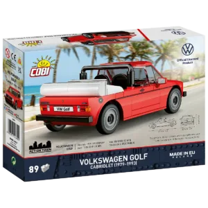 Cobi 24660 Volkswagen Golf Cabriolet (1979-1993) — comparatif marchands sur Planet-Brick (vue détail 7)
