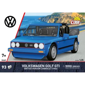 Cobi 24661 Volkswagen Golf GTI British Version Cabriolet (1984) — où acheter au meilleur tarif sur Planet-Brick (vue détail 2)