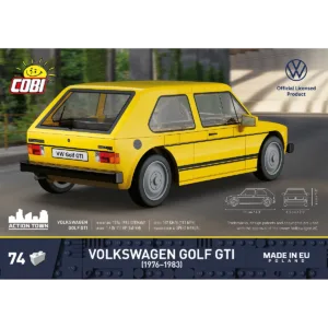 Cobi 24663 Volkswagen Golf GTI (1976-1983) — bons plans et promos sur Planet-Brick (vue détail 3)