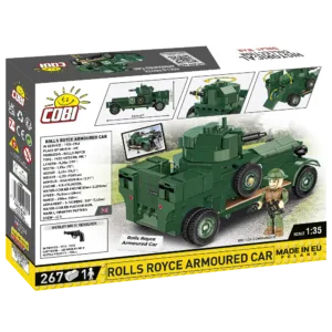 Cobi 2988 Rolls-Royce Armoured Car 1920 Pattern Mk I — où acheter au meilleur tarif sur Planet-Brick (vue détail 2)