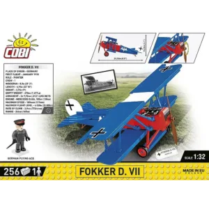 Cobi 2994 Fokker D.VII — où acheter au meilleur tarif sur Planet-Brick (vue détail 2)