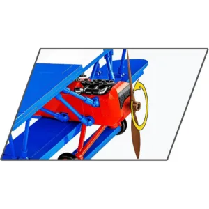 Cobi 2994 Fokker D.VII — bons plans et promos sur Planet-Brick (vue détail 3)