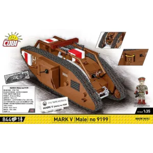 Cobi 2995 Mark V (Male) no 9199 — comparez les prix sur Planet-Brick (vue détail 4)