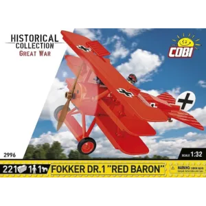 Cobi 2996 Fokker Dr.1 Red Baron — où acheter au meilleur tarif sur Planet-Brick (vue détail 2)