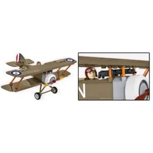 Cobi 2999 Sopwith F.1 Camel — comparatif marchands sur Planet-Brick (vue détail 7)