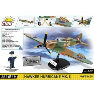 Cobi 5728 Hawker Hurricane Mk.I — comparateur de prix sur Planet-Brick (vue détail 1)