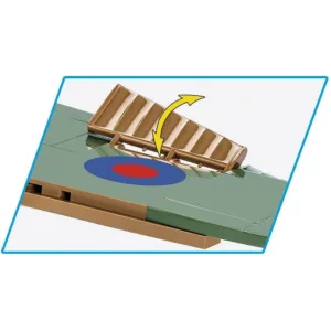 Cobi 5728 Hawker Hurricane Mk.I — bons plans et promos sur Planet-Brick (vue détail 3)
