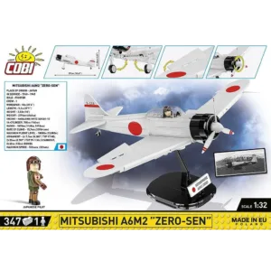Cobi 5729 Mitsubishi A6M2 "Zero-Sen" — où acheter au meilleur tarif sur Planet-Brick (vue détail 2)